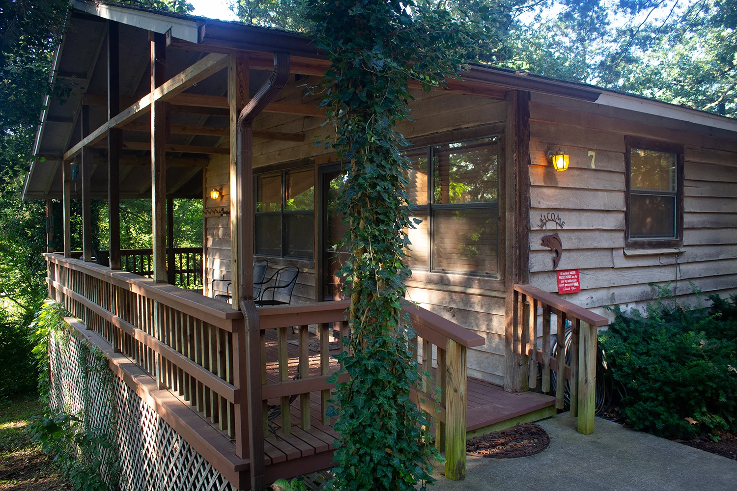 Cabins for rent in NW Arkansas — Spider Creek Resort